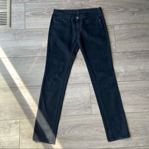 Lord Richards Skull Rivet Slim Fit Stretch Jeans